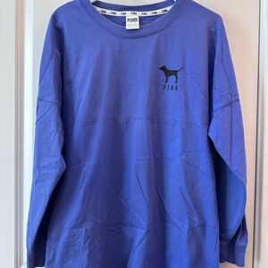 Victoria's Secret PINK Purple Long Sleeve Sweater